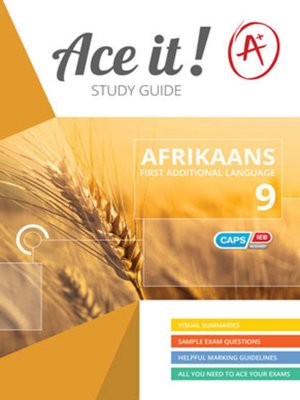 cover image of Ace It! Afrikaans Fal Graad 9
